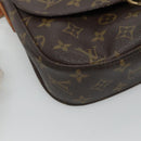 LOUIS VUITTON Monogram Monogram Saint Cloud GM Shoulder Bag M51242 Auth th5784-11