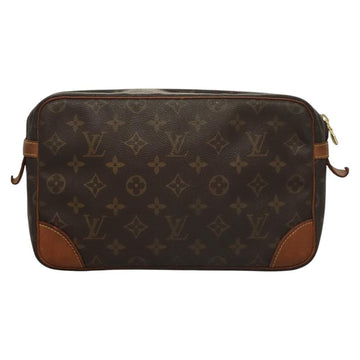 LOUIS VUITTON Monogram Compiegne 28 Clutch Bag M51845 LV Auth th5799 - 0