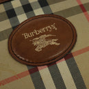 Burberrys Nova Check Shoulder Bag Canvas Beige Auth th5811-17