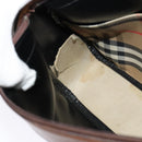 Burberrys Nova Check Shoulder Bag Canvas Beige Auth th5811-11