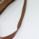Burberrys Nova Check Shoulder Bag Canvas Beige Auth th5811-7