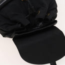 GUCCI Bamboo Backpack Leather Black Auth th5812-20