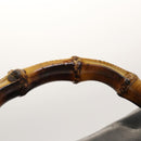 GUCCI Bamboo Backpack Leather Black Auth th5812-8