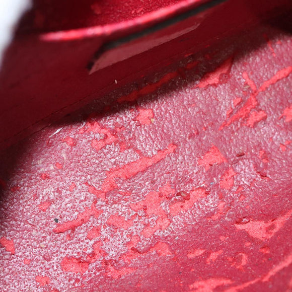 LOUIS VUITTON Epi Dauphine PM Pouch Castilian Red M48447 LV Auth th5819