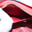 LOUIS VUITTON Epi Dauphine PM Pouch Castilian Red M48447 LV Auth th5819-11