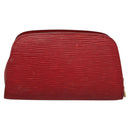 LOUIS VUITTON Epi Dauphine PM Pouch Castilian Red M48447 LV Auth th5819-2