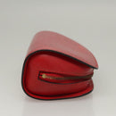 LOUIS VUITTON Epi Dauphine PM Pouch Castilian Red M48447 LV Auth th5819-3