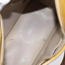 LOUIS VUITTON Monogram Vernis Houston Hand Bag Beige M91004 LV Auth th5822-11