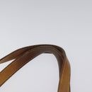 LOUIS VUITTON Monogram Vernis Houston Hand Bag Beige M91004 LV Auth th5822-14