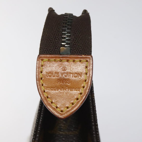 LOUIS VUITTON Monogram Poche Toilette 15 Pouch M47546 LV Auth th5824