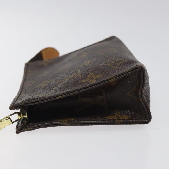 LOUIS VUITTON Monogram Poche Toilette 15 Pouch M47546 LV Auth th5824