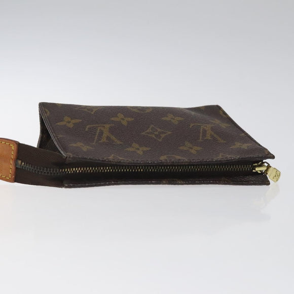 LOUIS VUITTON Monogram Poche Toilette 15 Pouch M47546 LV Auth th5824