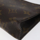 LOUIS VUITTON Monogram Poche Toilette 15 Pouch M47546 LV Auth th5824-7
