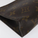 LOUIS VUITTON Monogram Poche Toilette 15 Pouch M47546 LV Auth th5824-14