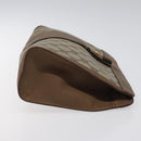 GUCCI GG Supreme Web Sherry Line Clutch Bag PVC Beige 89 01 033 Auth th5825-3