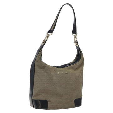 GUCCI Shoulder Bag Canvas Beige 001 4204 Auth th5827