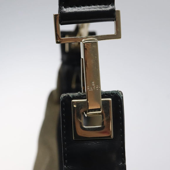 GUCCI Shoulder Bag Canvas Beige 001 4204 Auth th5827