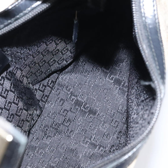 GUCCI Shoulder Bag Canvas Beige 001 4204 Auth th5827