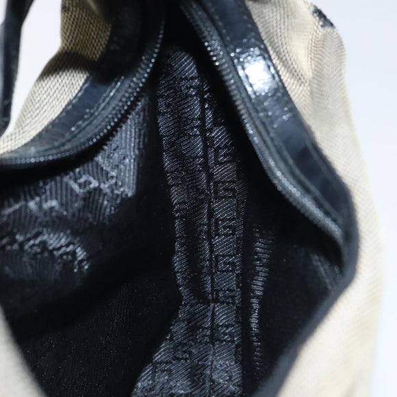 GUCCI Shoulder Bag Canvas Beige 001 4204 Auth th5827