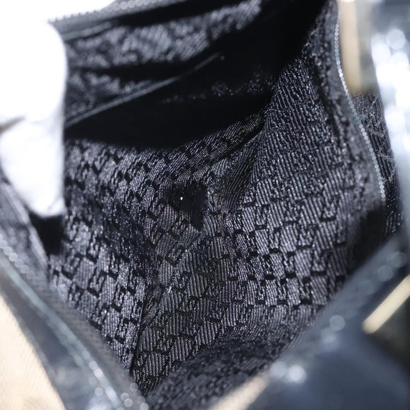 GUCCI Shoulder Bag Canvas Beige 001 4204 Auth th5827