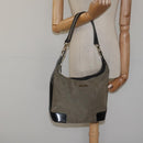 GUCCI Shoulder Bag Canvas Beige 001 4204 Auth th5827-24