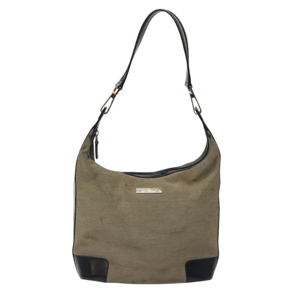 GUCCI Shoulder Bag Canvas Beige 001 4204 Auth th5827
