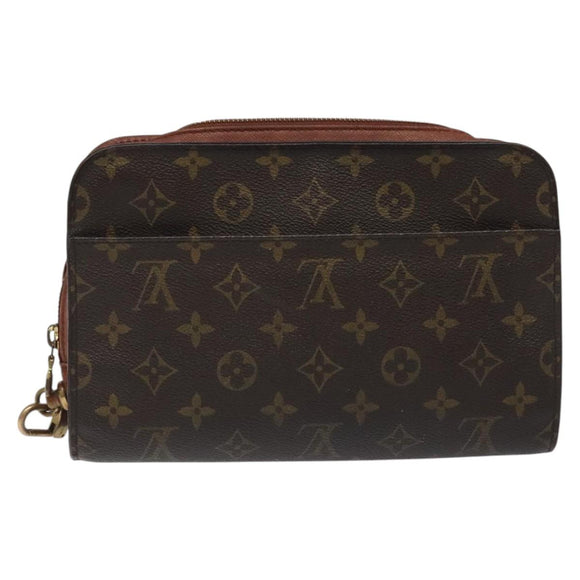 LOUIS VUITTON Monogram Orsay Clutch Bag M51790 LV Auth th5833