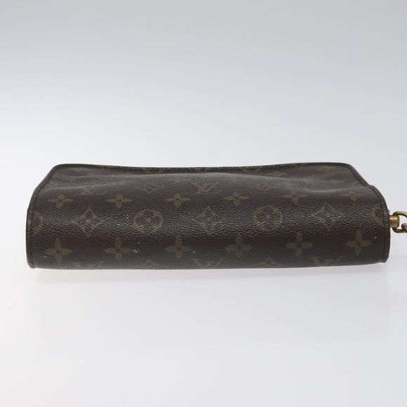 LOUIS VUITTON Monogram Orsay Clutch Bag M51790 LV Auth th5833