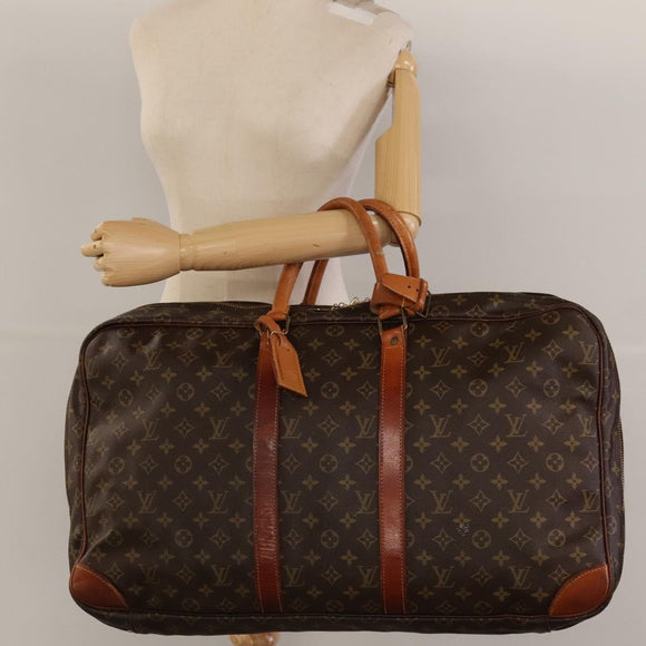 LOUIS VUITTON Monogram Sirius 55 Boston Bag M41404 LV Auth th5834