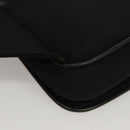BALLY Waist bag Canvas Black Silver Auth th5841-15