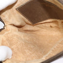 GUCCI GG Supreme Web Sherry Line Bag PVC Beige Gold 904 02 047 Auth th5842-19