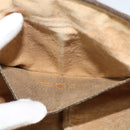 GUCCI GG Supreme Web Sherry Line Bag PVC Beige Gold 904 02 047 Auth th5842-20