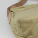 PRADA Shoulder Bag Nylon Beige Silver Auth th5847-13