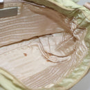 PRADA Shoulder Bag Nylon Beige Silver Auth th5847-19