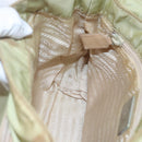 PRADA Shoulder Bag Nylon Beige Silver Auth th5847-20