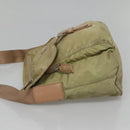 PRADA Shoulder Bag Nylon Beige Silver Auth th5847-4
