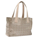 CHANEL New Travel line Tote Bag Nylon Pink CC Auth th5849-1