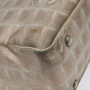 CHANEL New Travel line Tote Bag Nylon Pink CC Auth th5849-13