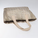 CHANEL New Travel line Tote Bag Nylon Pink CC Auth th5849-6