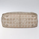 CHANEL New Travel line Tote Bag Nylon Pink CC Auth th5849-9