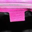 GUCCI GG Canvas Tote Bag Nylon Purple Silver 241101 Auth th5851-17