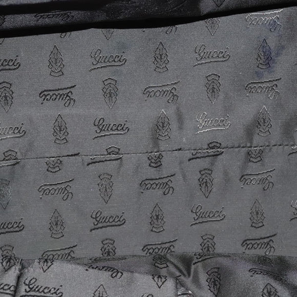 GUCCI GG Canvas Tote Bag Nylon Purple Silver 241101 Auth th5851