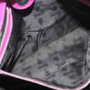 GUCCI GG Canvas Tote Bag Nylon Purple Silver 241101 Auth th5851-21