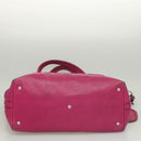 GUCCI GG Canvas Tote Bag Nylon Purple Silver 241101 Auth th5851-5