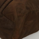 PRADA Tote Bag Nylon Brown Auth th5852-14