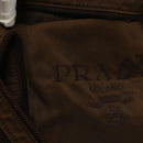 PRADA Tote Bag Nylon Brown Auth th5852-17