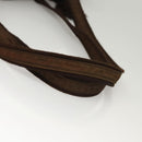 PRADA Tote Bag Nylon Brown Auth th5852-7