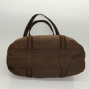 PRADA Tote Bag Nylon Brown Auth th5852-5