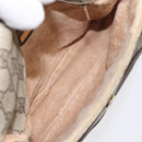 GUCCI GG Supreme Shoulder Bag Beige Gold Auth th5861-11