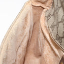 GUCCI GG Supreme Shoulder Bag Beige Gold Auth th5861-21